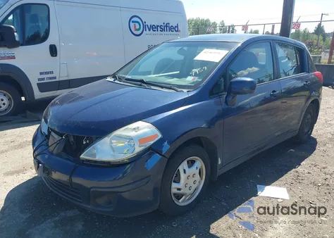 2008 Nissan Versa 1.8S from USA, damaged, VIN 3N1BC13EX8L409959